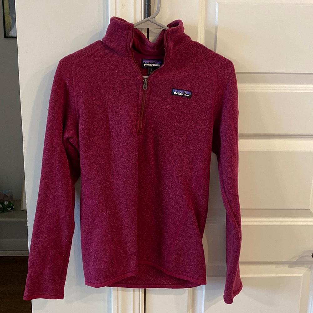 AS SEEN ON TIKTOK Womens Patagonia Zipper Better Sweater Quarter Zip size small